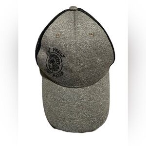 Gray Embroidered Cap
